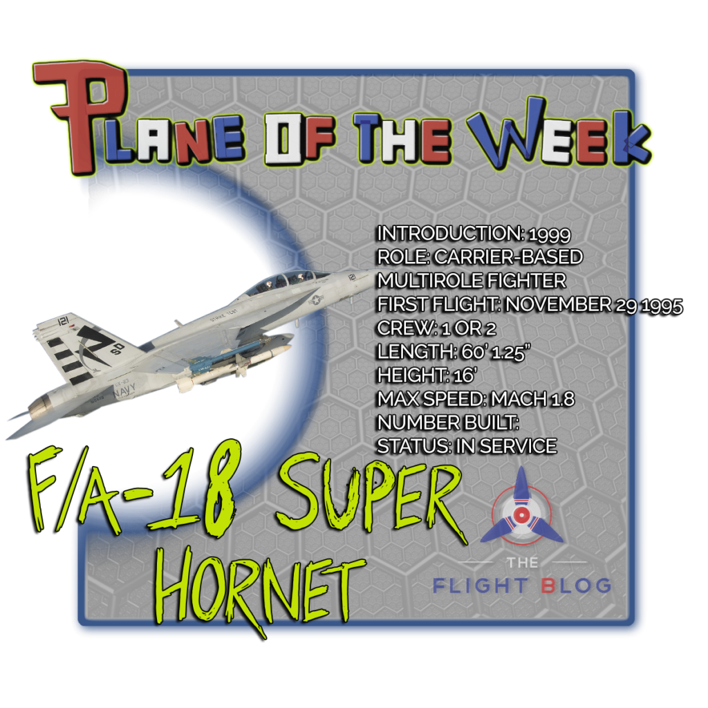 F/A-18 Super Hornet, plane of the week, super hornet, boeing, super hornet specs, military aircraft